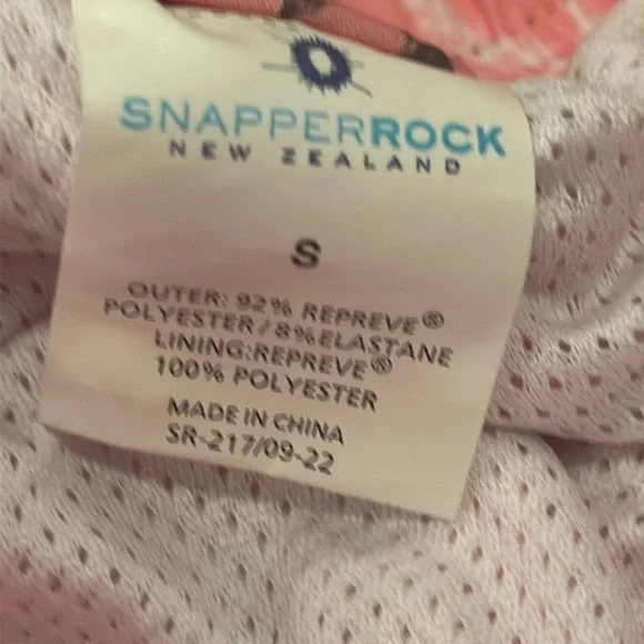 Snapper Rock Men’s Pink Palm Tree Swim Shorts Size S